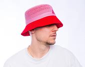 Klobouk Kangol - Double Mesh Lahinch - Peony Pink/Scarlet