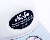 Kšiltovka New Era - Branded Oval Foam Patch 9FORTY Trucker - White / Blue