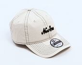 Kšiltovka New Era - Branded Contrast stitch 9TWENTY - Ivory / Black