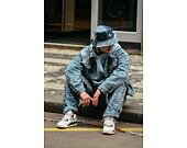 Kalhoty Karl Kani - Og K Distress Camo Five Pocket Denim - medium blue