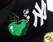 Kšiltovka New Era - MLB Food Icon 59FIFTY - NY Yankees - Navy / White