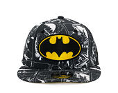Dětská Kšiltovka New Era - WARNER BROS DC Print 9FIFTY - Batman - Yellow / Black