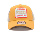 Kšiltovka New Era - Branded Buffalo Patch 9FORTY Trucker - Stone