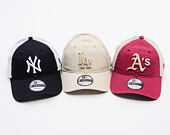 Kšiltovka New Era - MLB Washed Mesh 9TWENTY - LA Dodgers - Stone