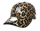 Dámská Kšiltovka New Era - MLB Outline Leopard 9TWENTY - NY Yankees - Black