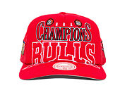 Kšiltovka Mitchell & Ness - NBA Big Champ Trucker - Chicago Bulls - Red