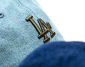Dámská Kšiltovka New Era - MLB Denim 9TWENTY - LA Dodgers - Blue / New Olive