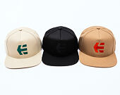 Kšiltovka Etnies - Icon Snapback - Tan/Green