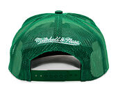 Kšiltovka Mitchell & Ness - Gridlock Trucker - Boston Celtics - White