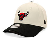 Dětská Kšiltovka New Era - NBA Color Block 9FORTY - Chicago Bulls - Stone / Black