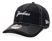 Kšiltovka New Era - MLB Contrast Stitch 9TWENTY - NY Yankees - Navy / White