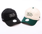 Dámská Kšiltovka New Era - A-Frame Cursive Script 9TWENTY A-Frame - Cream / Navy