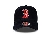 Kšiltovka New Era - MLB Seasonal Cord 9FORTY Trucker - Boston Red Sox - Navy