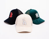 Kšiltovka New Era - MLB Seasonal Cord 9FORTY Trucker - LA Dodgers - Cream