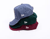 Kšiltovka New Era - Buffalo Distressed Patch 9FORTY A-Frame - Muted Indigo