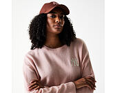 Dámský svetr New Era - MLB Knit Sweater - NY Yankees - Light Pink