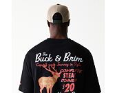 Triko New Era - Wild Graphic Tee - Black