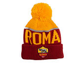 Kulich New Era - Medium Knit Sport Beanie AS Roma - Red / Gold