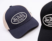 Kšiltovka Von Dutch - Trucker - Flag - Black/Beige