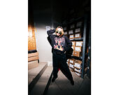 Mikina New Era - NBA Washed Graphic Crewneck - Chicago Bulls - Black
