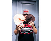 Kšiltovka Mitchell & Ness - Pinscript Classic Red - Own Brand - Grey/Orange