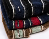 Kangol - Fuzzy Stripe Beanie - Navy