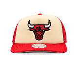 Kšiltovka Mitchell & Ness - NBA Vintage Block Trucker - Chicago Bulls - Cream