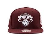 Cap Mitchell & Ness - NBA Fashion Basic Snapback - New York Knicks - Dark Purple