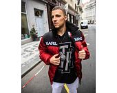 Péřová Bunda Karl Kani - Retro Essential Puffer Jacket - Red