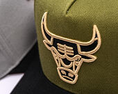 Kšiltovka Mitchell & Ness - NBA Core Iv Pro  Bulls - Chicago Bulls - OLIVE-BLACK