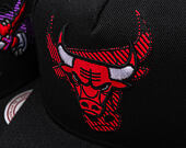 Cap Mitchell & Ness - NBA Tilted Pro Snapback - Chicago Bulls - Black
