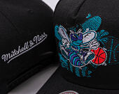 Cap Mitchell & Ness - NBA Tilted Pro Snapback Hwc - Charlotte Hornets - Black