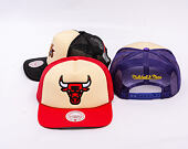 Kšiltovka Mitchell & Ness - NBA Vintage Block Trucker - Chicago Bulls - Cream