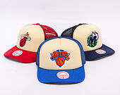 Kšiltovka Mitchell & Ness - NBA Vintage Block Trucker - New York Knicks - Cream