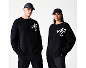 Sweater New Era - Branded Knit Sweater - Black