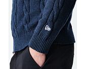 Sweater New Era - MLB Cable Knit Crew - NY Yankees - Navy