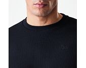 Tee New Era - Branded Longsleeve Waffle Tee - Black