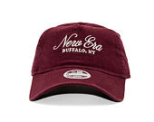 Womens Cap New Era - Branded Womens A-Frame 9TWENTY - Burgundy / Cream