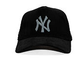 Cap New Era - MLB Cord 9FORTY A-Frame - NY Yankees - Black