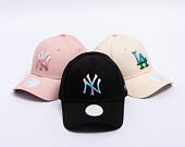 Womens Cap New Era - MLB Womens Metallic Logo 9FORTY - NY Yankees - Black / Ink Purple