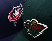 Cap New Era - NHL 9SEVENTY Stretch-Snap - Minnesota Wild - Team Color
