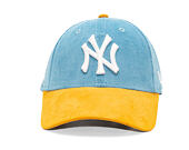 Kids Cap New Era - MLB Kids Cord 9FORTY - NY Yankees - Blue Foam / Yellow