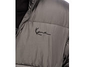 Karl Kani - Small Signature Embossed Logo Puffer Jacket - Grey