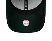 Cap New Era - MLB Winter Borg Teddy Fleece 9FORTY - Oakland Athletics - Dark Green / White
