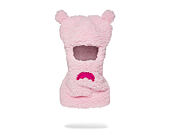 Sprayground Pink Fleece Bear Ears Ski Mask