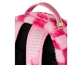 Sprayground Pink Fur Check Backpack