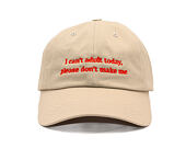 8by8 Dadcap - "I can't adult today" - Tan/Orange