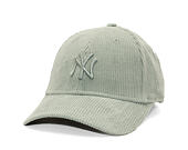 Womens Cap New Era - MLB Pastel Cord 9FORTY M-CROWN - NY Yankees - Pastel Green