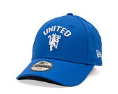 Kids Cap New Era -  Seasonal 9FORTY - Manchester United FC - Blue