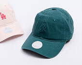 Womens Cap New Era - MLB Washed Mini Logo 9TWENTY - NY Yankees - Pine Green